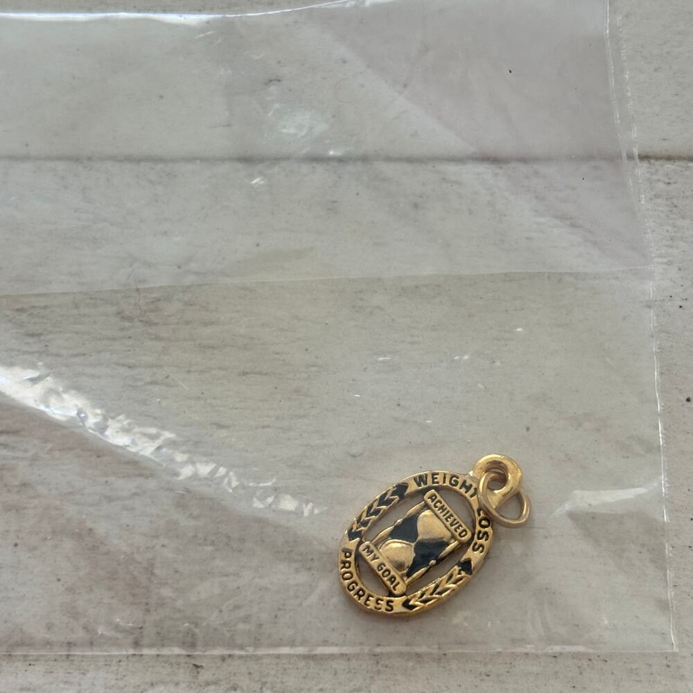 TOPS Taking Off the Pounds Sensibly CHARM “Weight Loss Goal Achieved” Charms